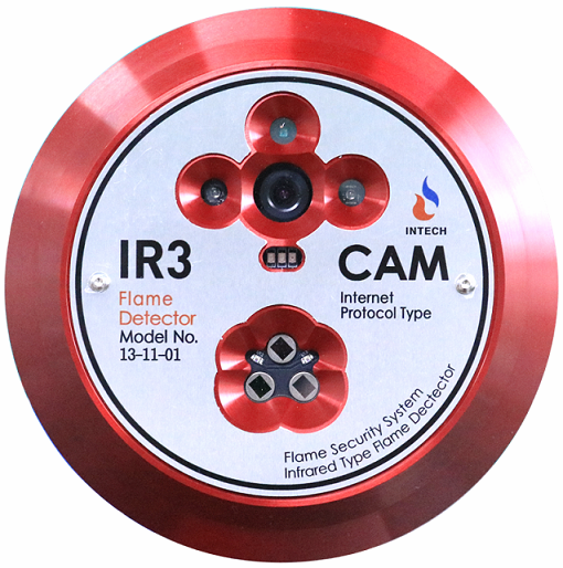 IR3 Flame Detector _ IP CCTV camera